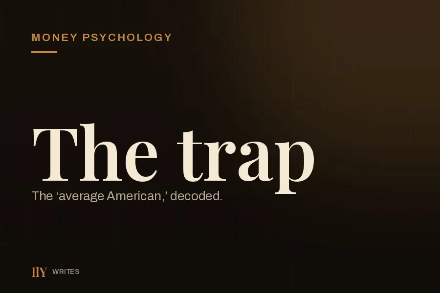 The average American number is a trap — essay cover
