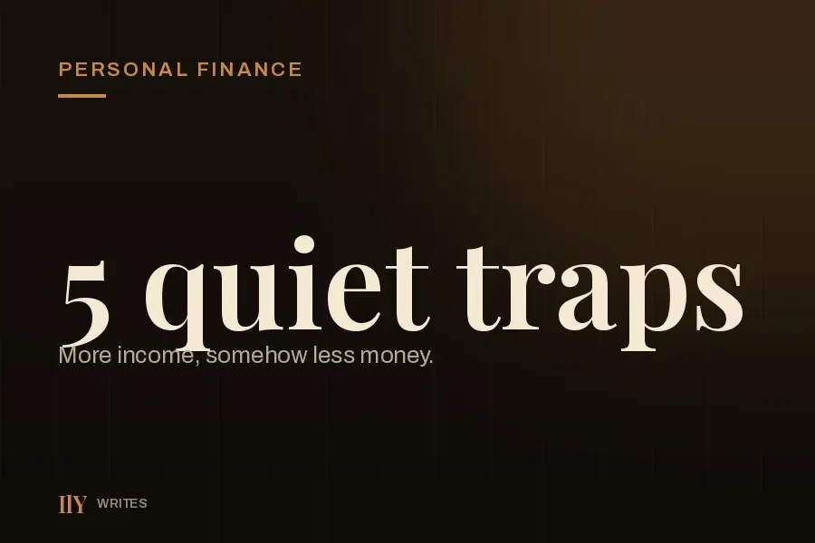 Middle-class money traps — essay cover
